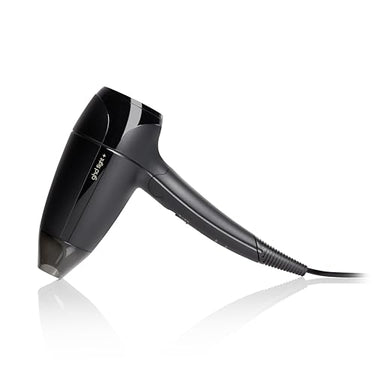 ghd Flight+ Travel Hairdryer – Foldable & Powerful Travel Hairdryer in Black with Travel Bag & Dual Voltage (120V & 240V) for Flexible Styling on the Go – For All Hair Types on Sale